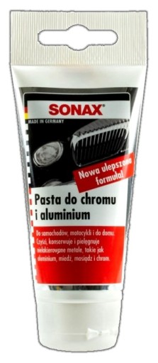 SONAX Leštiaca pasta na chróm a hliník 75ml