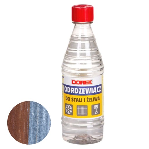 Odstraňovač hrdze na OCEĽ a LIATINU 0,5L kyselina fosforečná