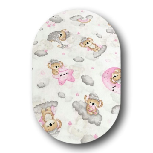 Obliečka do gondolového kočíka s gumičkou Girl Patterns