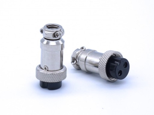 OVLÁDACIA ZÁSTRČKA TIG 2 PIN MAX-TIG M16x1,0