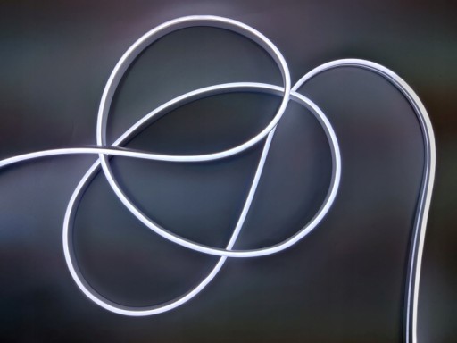 NEON LED STUDENÁ BIELA - jednostranná 6x12FLEX 12V 1m