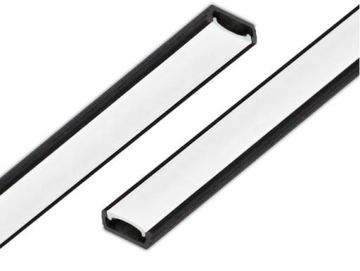 ČIERNY PROFILOVÝ LED PÁS 50 CM OBOJSTRANNÁ ML PÁSKA