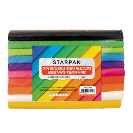 Krčmový hodvábny papier Mix 10 ks 239759. Starpak