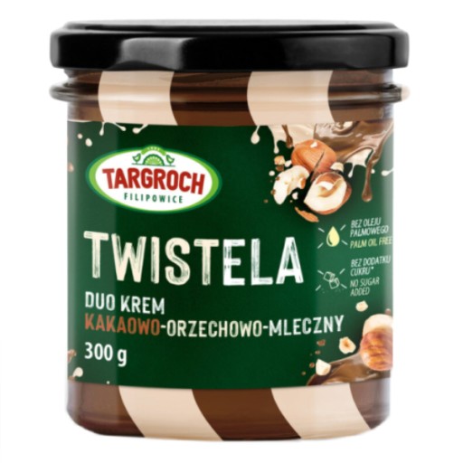 TWISTELA - Kakaovo-orechovo-mliečny duo krém