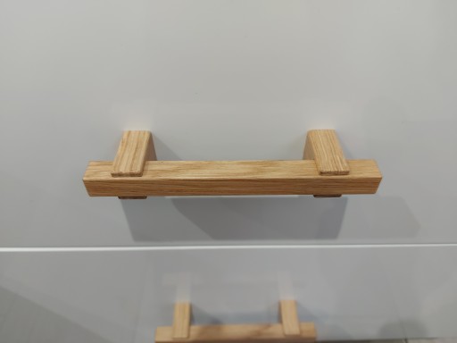 Nábytkové madlo zábradlia v tvare U, dĺžka 146mm, šírka 96mm