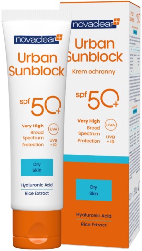 Novaclear Urban Sunblock krém na suchú pokožku SPF 50