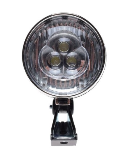 BICYKLOVÉ SVIETIDLO PREDNÉ RETRO 3 LED ČIERNA