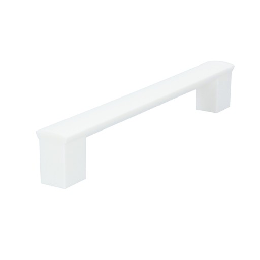 Biela Nábytková rukoväť ku kuchynskej zásuvkovej skrinke L-180 biela 160mm + skrutky