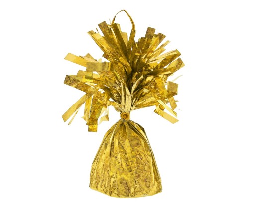 Hmotnosť fólie na balóny, zlatá, 145 g