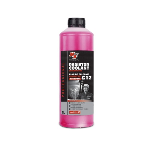 Koncentrát do chladiča červený G12 1l