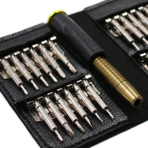 SADA PRESNÝCH SKRUTKOVAČOV VEĽKOSTI TORX 25v1