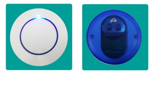 Tlačidlo rádiového diaľkového ovládača s pevným kódom 433 MHz pre Sonoff Blue