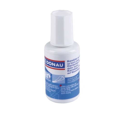 DONAU TEKUTÉ KOREKTORY S ŠTETEČKOU, 20ml.