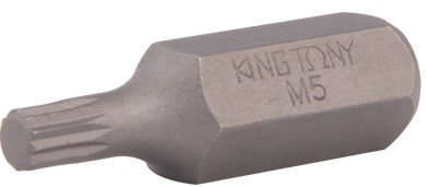 Bit 10mm SPLINE M8 x 36mm King Tony 163608M