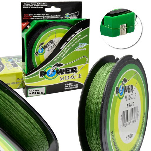 POWER RYBÁRSKY MOST Zelený 0,23 mm/ 18,8 kg