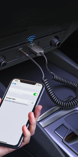 FM BLUETOOTH 5.0 VYSIELAČ AUDIOVÝ ADAPTÉR AUDIO PRIJÍMAČ NA AUX USB