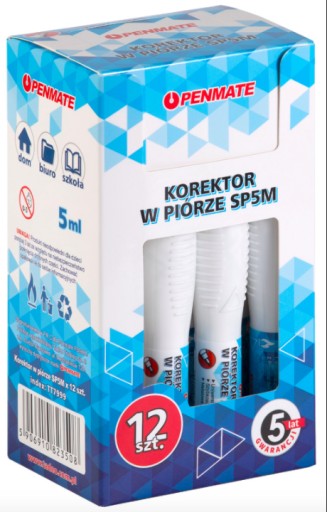 Korektorové pero 5ml SP5M TT7999 PENMATE