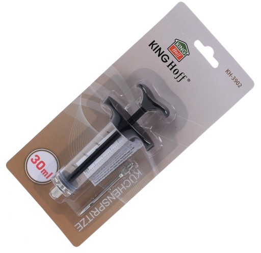Striekačka na nakladanie, postriekanie mäsa marinádou, 30 ml