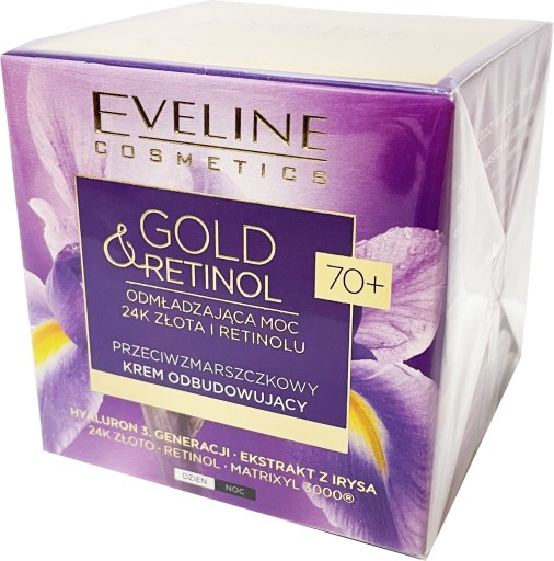 Eveline Krém proti vráskam Gold & retinol 50+