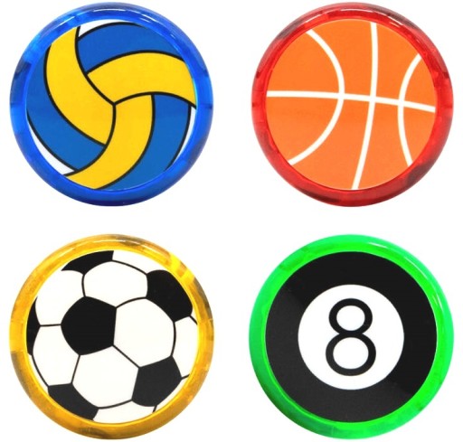 VEĽKÉ SVIETIACE YO-YO JOJO FUTBAL BASKETBAL MIX 5540