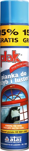 PLAKOVÁ PENA NA ČISTENIE OKIEN, SVETLOMETOV, ZRKADIEL 500ML