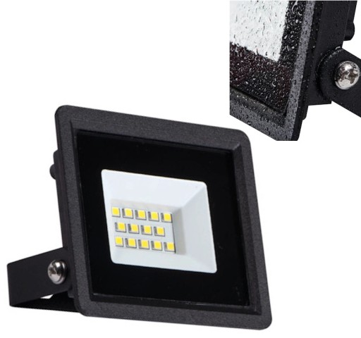 LED svetlomet Miledo Hermetic GRUN Neutral 4000K 10W 800lm IP65