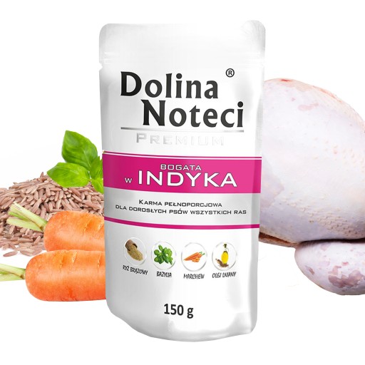 DOLINA NOTECI Prémiové krmivo pre psov Morka 150g