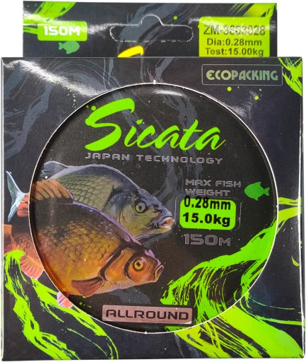 Mistrall Allround SICATA 150m/0,20mm 3D vlasec