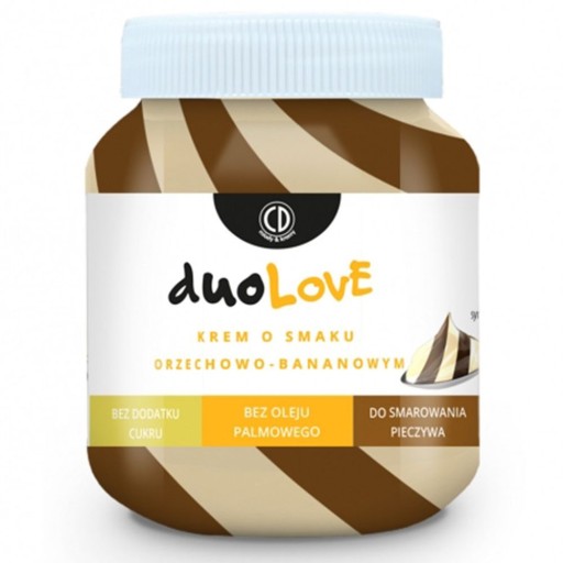 Orieškovo-banánový krém bez pridaného cukru DUOLOV CD 350g