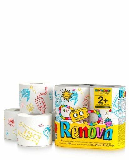 Toaletný papier Renova Kids 4R