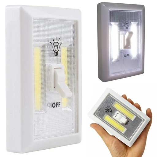 Bezdrôtová LED COB magnetická lampa s vypínačom