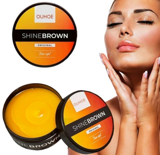 KRÉM NA OPAĽOVANIE - OUHOE SOFT SHINE BROWN 50g.