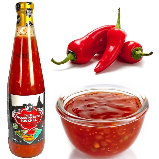 Thajská sladká chilli omáčka na kura 700 ml ASIA SADA