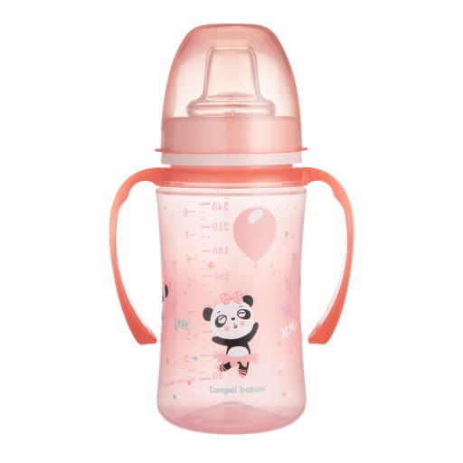 CANPOL TRÉNINGOVÝ HRNEK SILIKÓNOVÝ 35/208 240ML