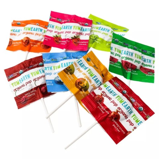 Aliness YumEarth EKOLOGICKÉ OVOCNÉ LOLLY Mix príchutí 1 ks.