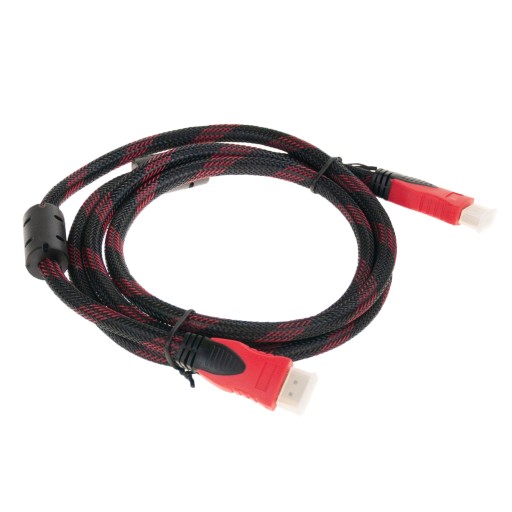HDMI KÁBEL FULL HD 4K 3D RÝCHLOSŤ KÁBEL 1,5M PLETENKA