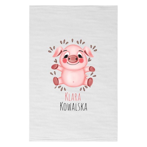 Uterák Do škôlky Škola 30x50 + Meno PRASIANKA