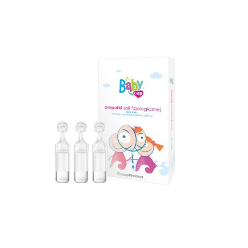 Babycap fyziologické ampulky 10 ampérov. 5 ml
