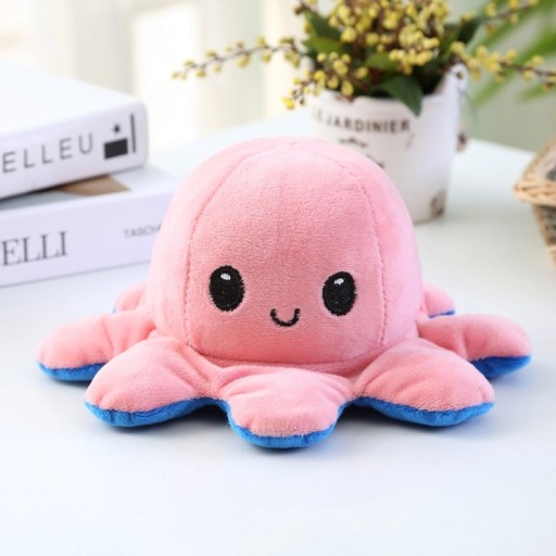 OBOJSTRANNÝ PLYŠOVÝ MASKOT CHOBOTNICE