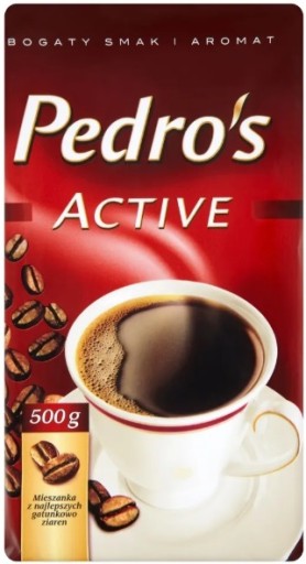 Pedros pražená mletá káva 500 g