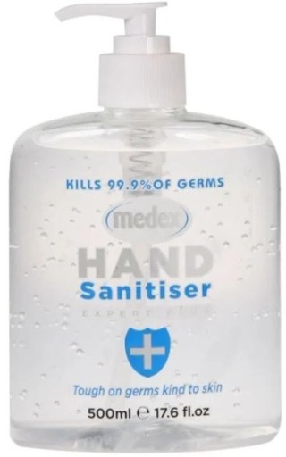 Medex Sanitiser Antibakteriálny gél na ruky dezinfikuje