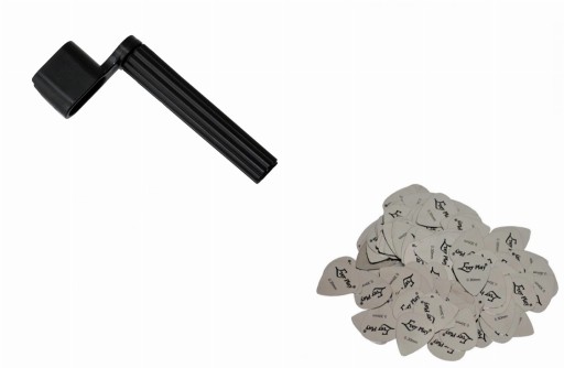 AKCIA - KĽÚKA NA VÝMENU STRÚN + KOVOVÝ TRBAČ
