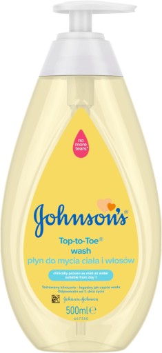 JOHNSONS BABY UMÝVANIE TELA A VLASOV 500ML