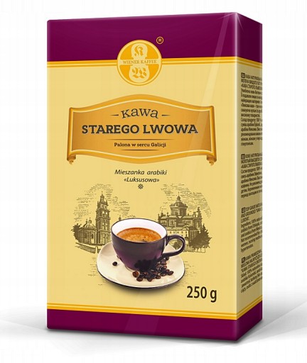 Arabica káva 100% LUXUS Starý Ľvov 250g