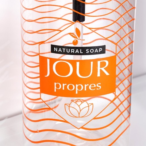 Dávkovač TEKUTÉHO MYDLA, gél, prostriedok na umývanie riadu, kuchyňa, kúpeľňa, 500 ml