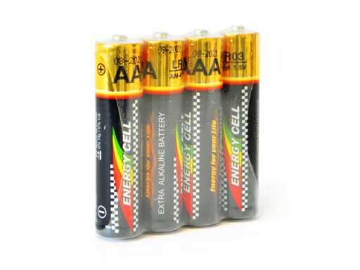 ALKALICKÉ BATÉRIE ENERGY CELL LR03/AAA (4ks)