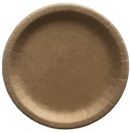 Grilovacie papierové taniere okrúhle KRAFT 23cm 100 ks