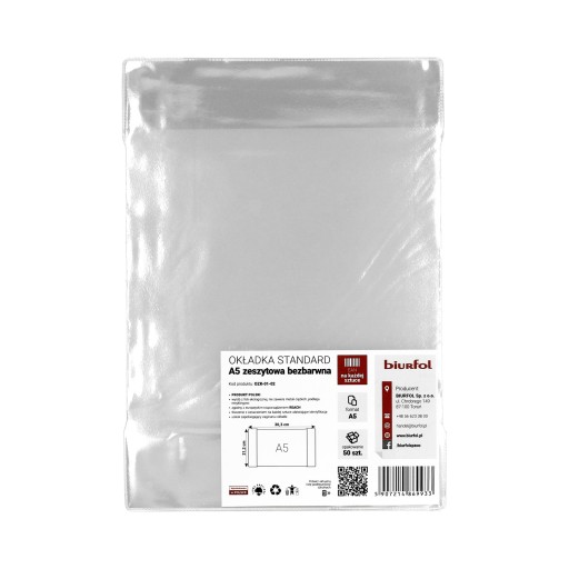 OBAL A5 - 1 ks Biurfol 212x303