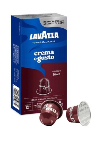 Kapsule Lavazza C&G Ricco Alu pre Nespresso 10
