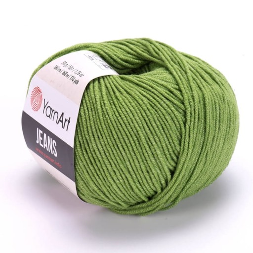 YARNART JEANS priadza 69 zelená